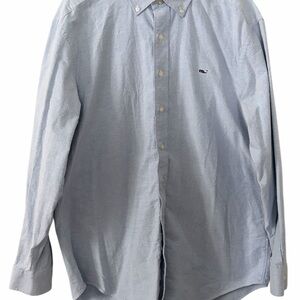 Vineyard Vines Light Blue Casual Button-Down Shirt